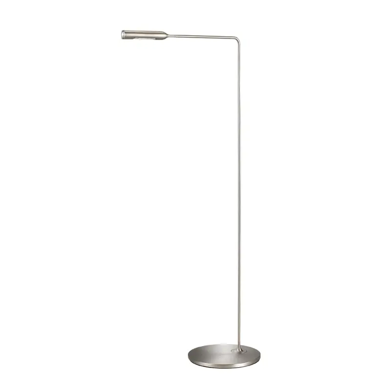 Must-Have Floor Lamp FLO FLOOR Brushed nickelLUMINA