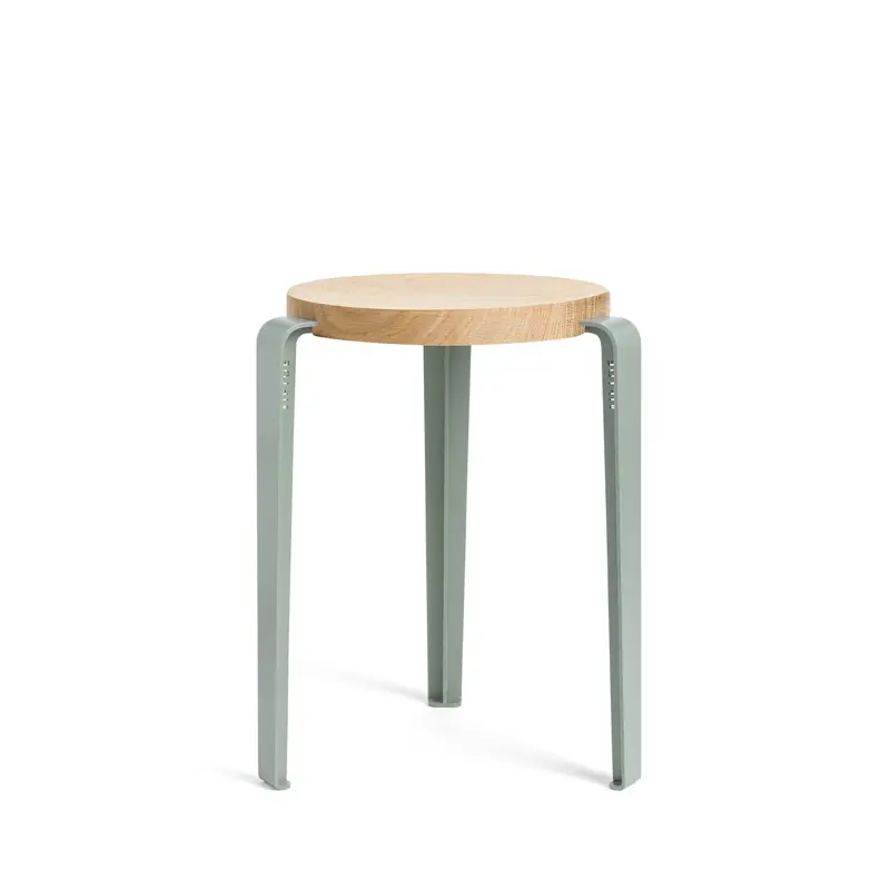 Haute Qualité Tabouret LOU Chêne Gris EucalyptusTIPTOE