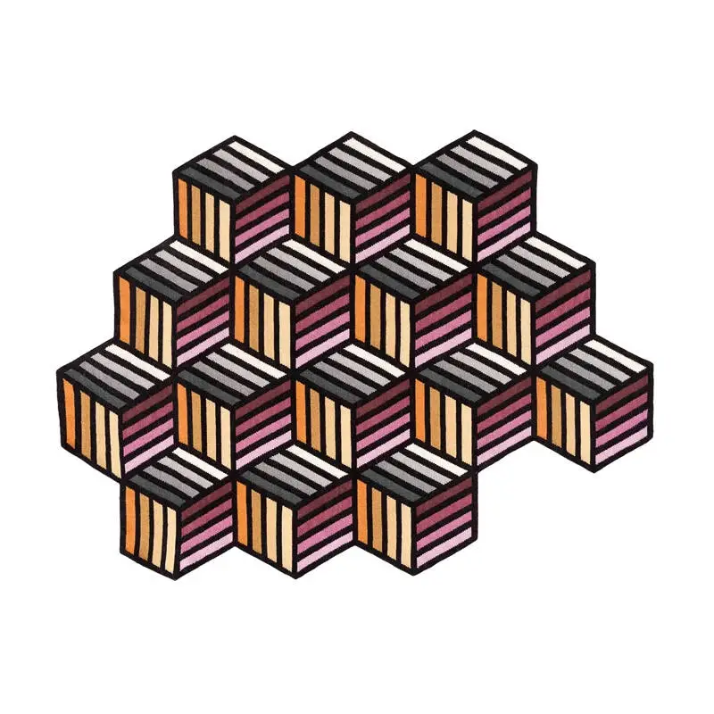 Nouvel Arrivage Rug HEXAGON PARQUET carpetGAN