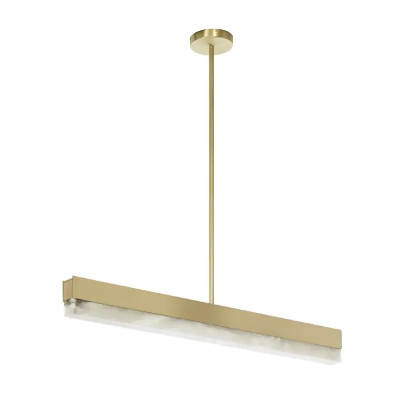 Soldes Pendant Light ARTES 900 Satin brassCTO LIGHTING