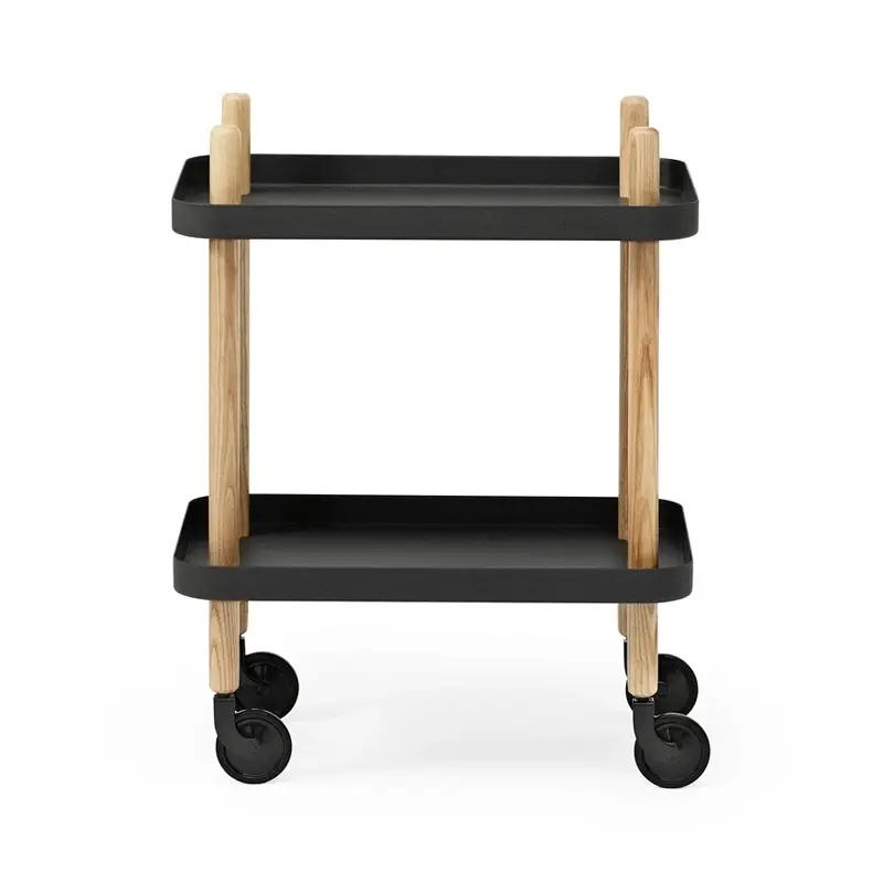 Trolley BLOCK TABLE BlackNORMANN COPENHAGEN Promotion Saisonnière