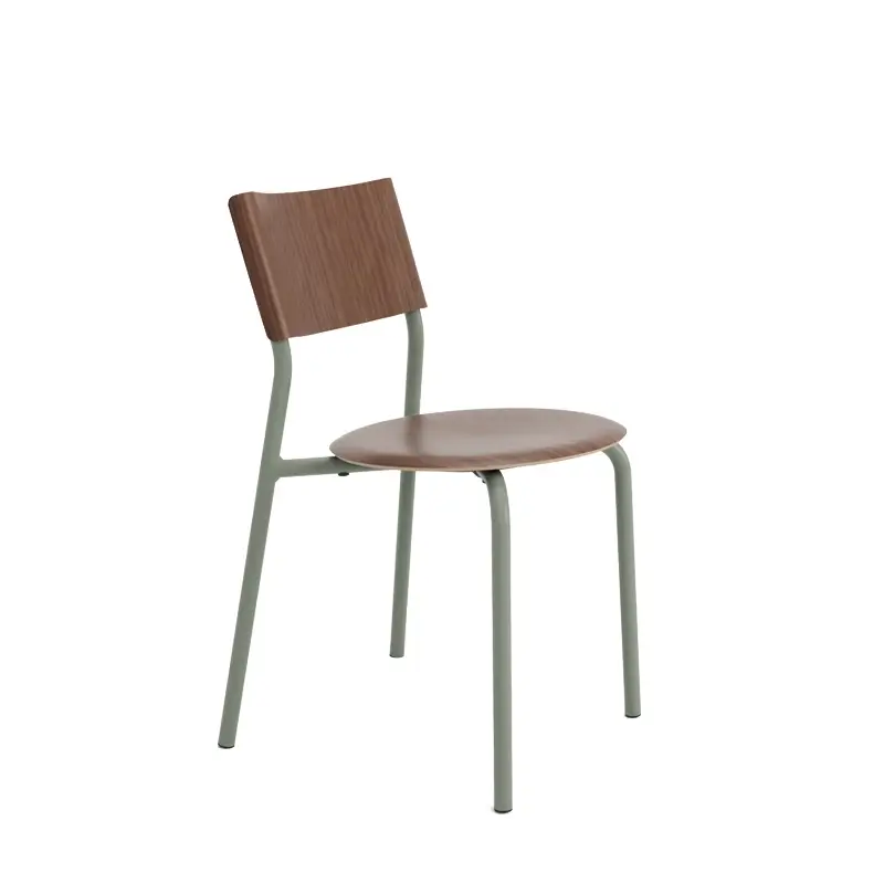 Vente Flash Chaise SSD Noyer Gris EucalyptusTIPTOE