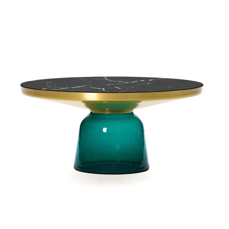 Table basse BELL COFFEE Marbre Vert émeraudeCLASSICON Retour Gratuit