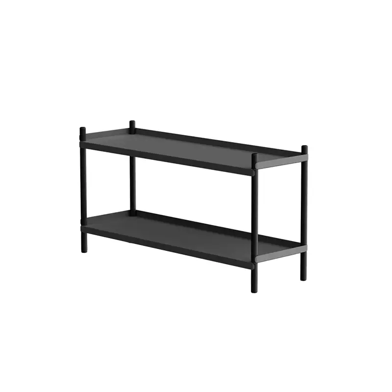 Shelving BOLT 100x53 Anthracite/ black oakNINE Jusqu'à Épuisement Des Stocks