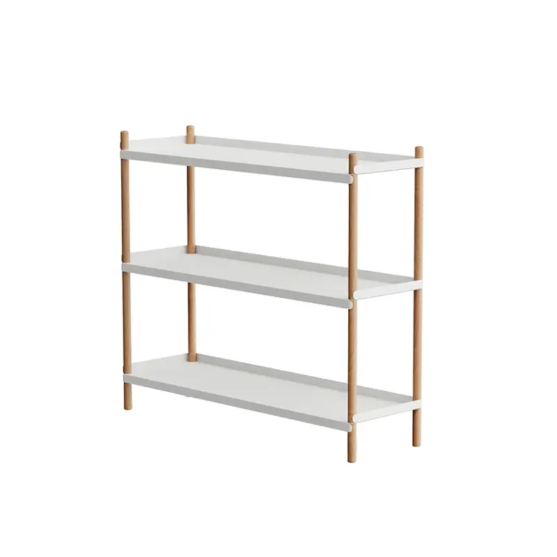 Marque Etagère BOLT 100x88 Gris/ chêneNINE