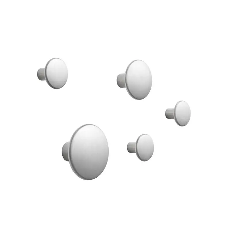 Patère Design Set de 5 patères DOTS METAL AluminiumMUUTO Retour Gratuit