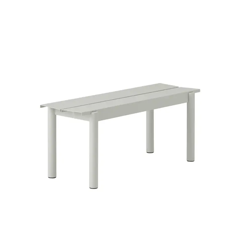 Banc LINEAR STEEL GrisMUUTO Offre Du Jour