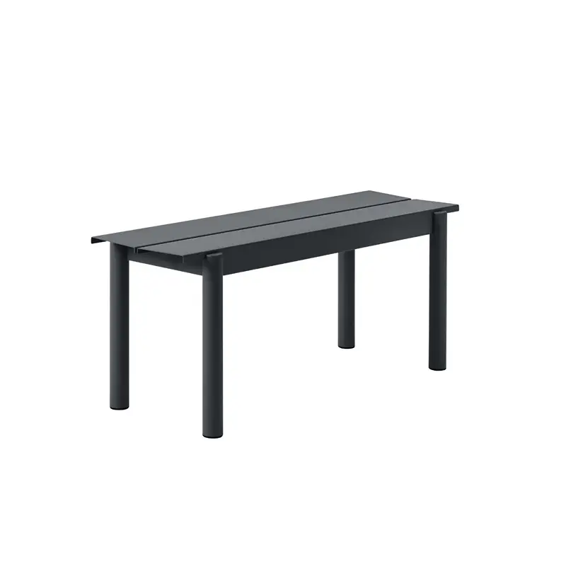 Nouveauté Banc LINEAR STEEL NoirMUUTO