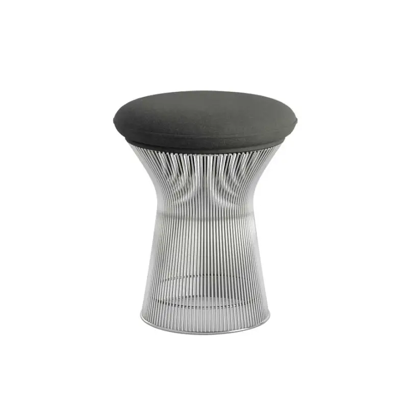 Tabouret PLATNER STOOL GraphiteKNOLL Super Prix