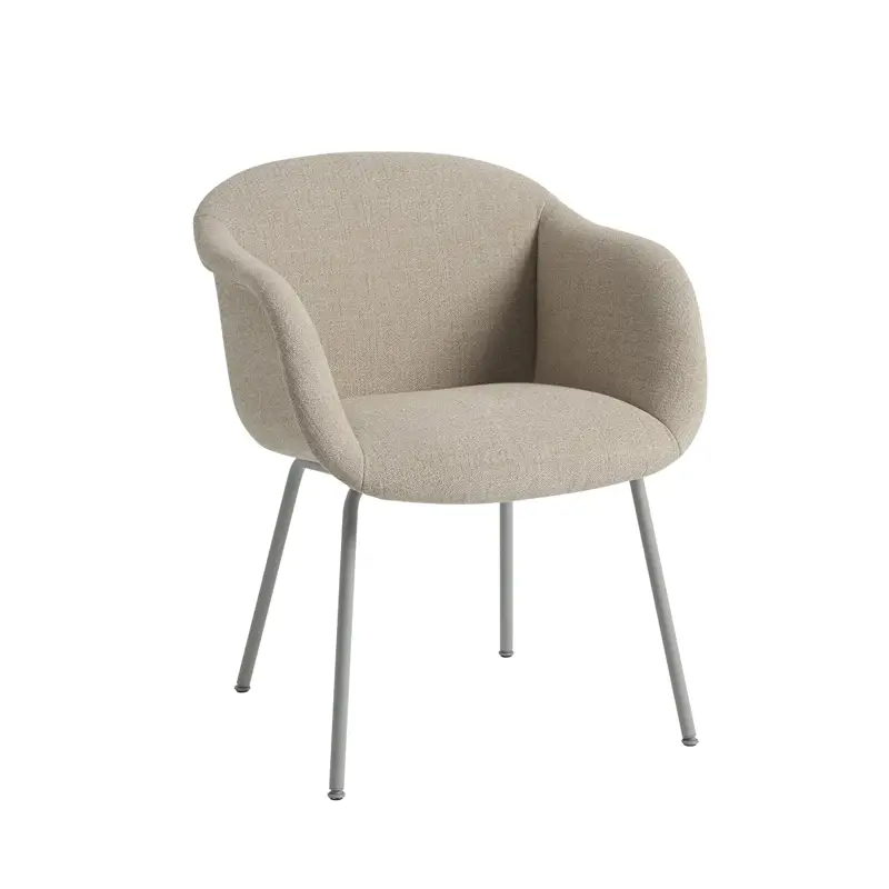 Réduction Chaise FIBER SOFT 4 pieds acier Ecriture 240/ grisMUUTO
