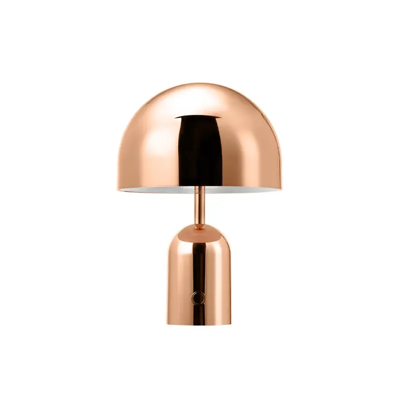 Paiement Sécurisé Lampe à poser BELL PORTABLE CuivreTOM DIXON