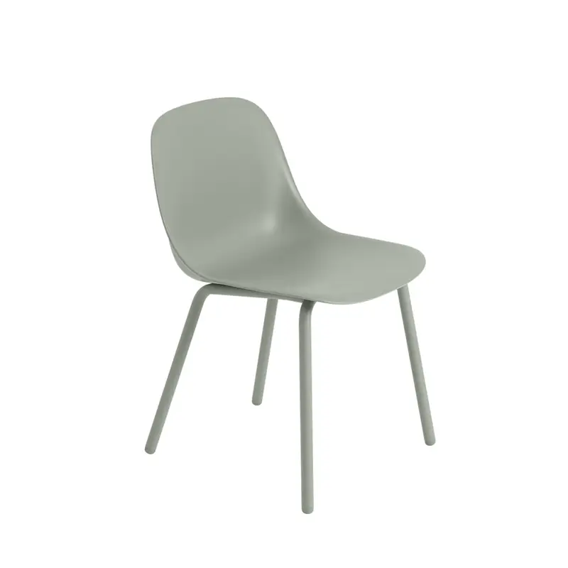 Dining Chair FIBER OUTDOOR Ash greenMUUTO Commander Maintenant