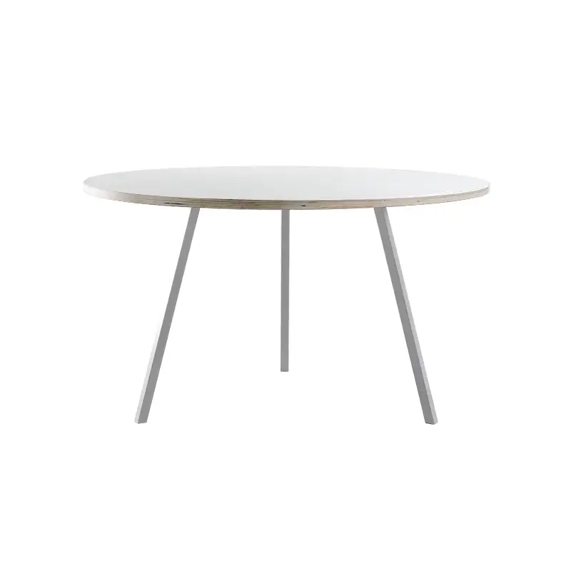 Dining Table LOOP STAND ROUND Ø 120 WhiteHAY Promotion Saisonnière