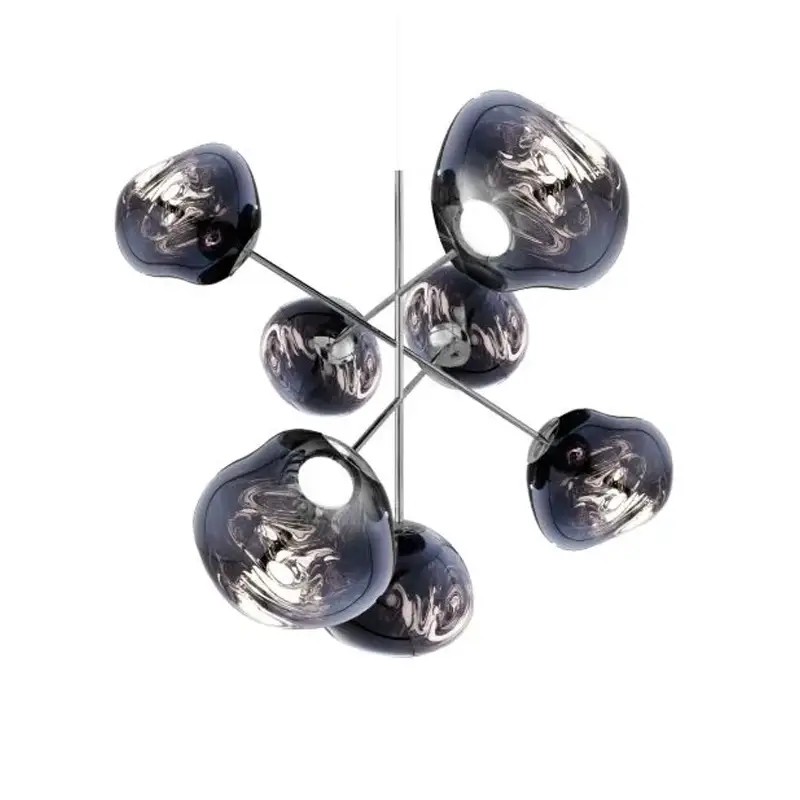 Suspension MELT CHANDELIER LARGE FuméTOM DIXON Authentique
