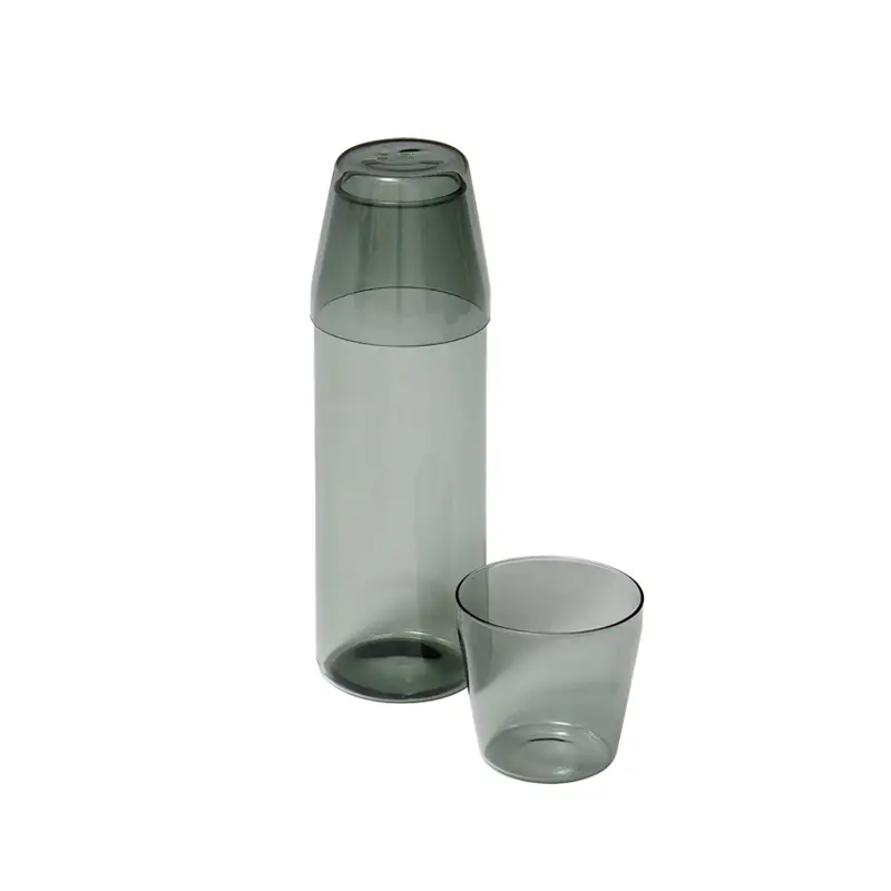 Carafe & verre Set Carafe et 2 verres MILK GrisNINE Meilleur Choix