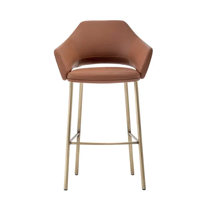 Seulement Aujourd'hui Bar Stool VIC METAL 648 Brown PTEPEDRALI