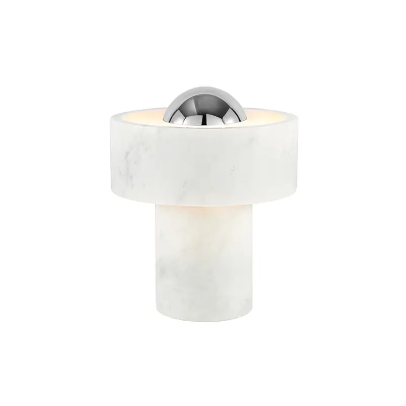 Table Lamp STONE PORTABLE SilverTOM DIXON Prix Réduit