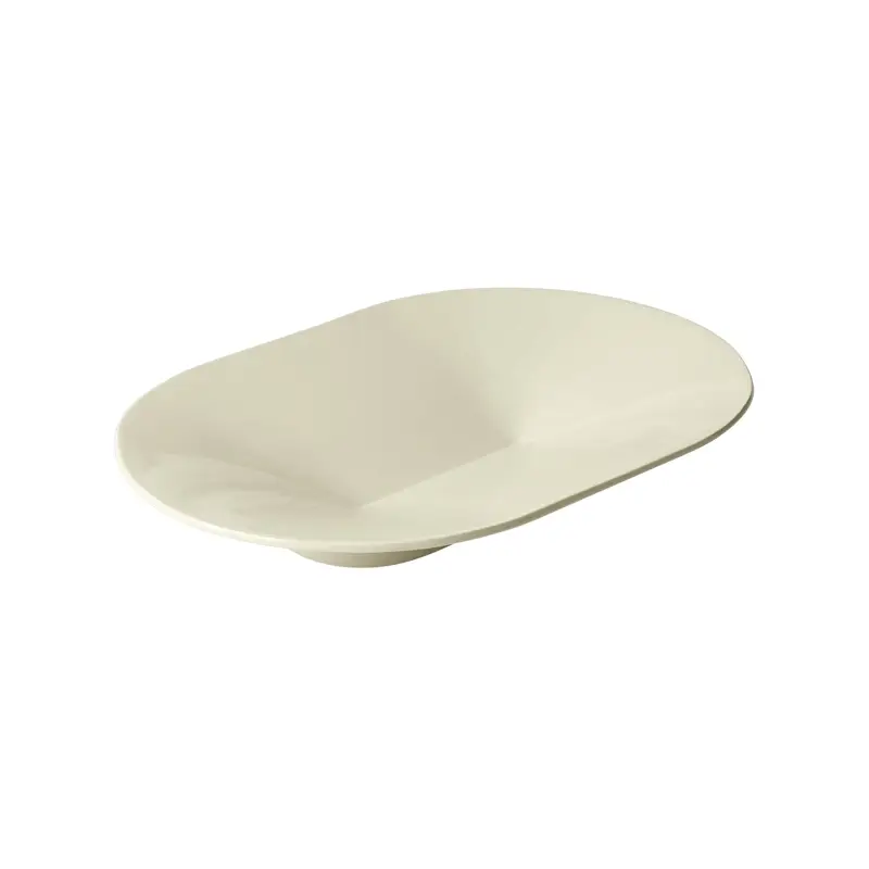 Centre de table & corbeille Coupe MERE 52x36 cm Blanc casséMUUTO Offre Du Jour