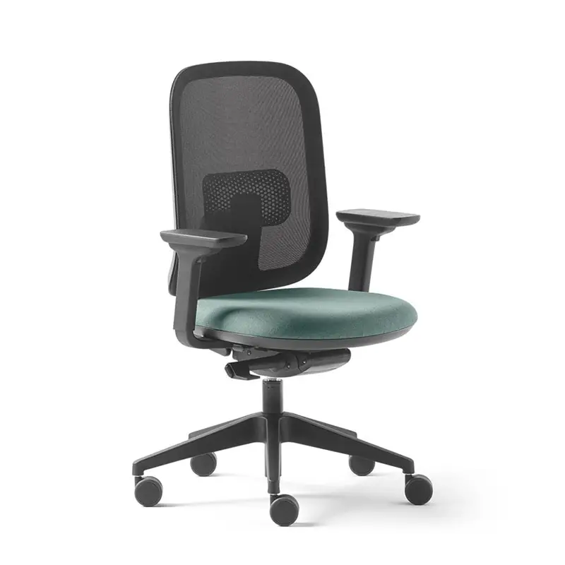 Office Chair ALAIA fishnet mottled water greenSILVERA CONTRACT Paiement Sécurisé