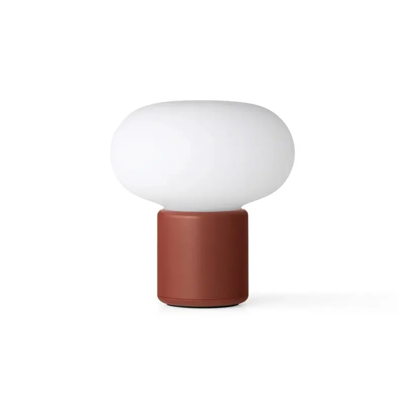 Meilleure Vente Table Lamp KARL-JOHAN PORTABLE Terracotta redNEW WORKS