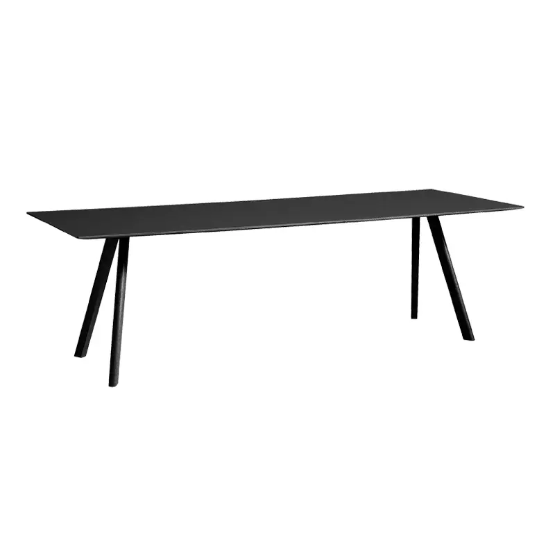 Table COPENHAGUE CPH 30 Lino noir/ chêne noir vernis à base d'eauHAY Acheter En Ligne