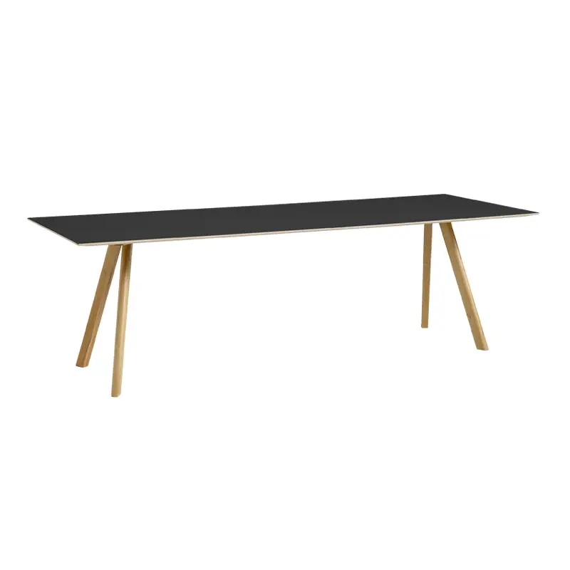 Dining Table COPENHAGUE CPH 30 Lino black/ oak water-based varnishHAY Affaire À Saisir