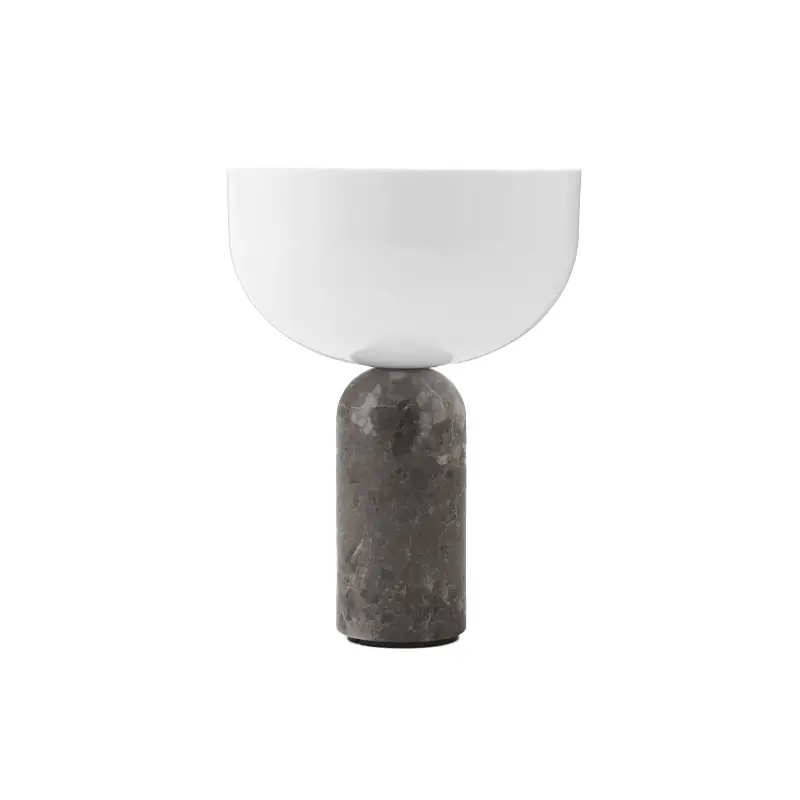 Expédition Rapide Table Lamp KIZU PORTABLE Marsh Grey MarbleNEW WORKS