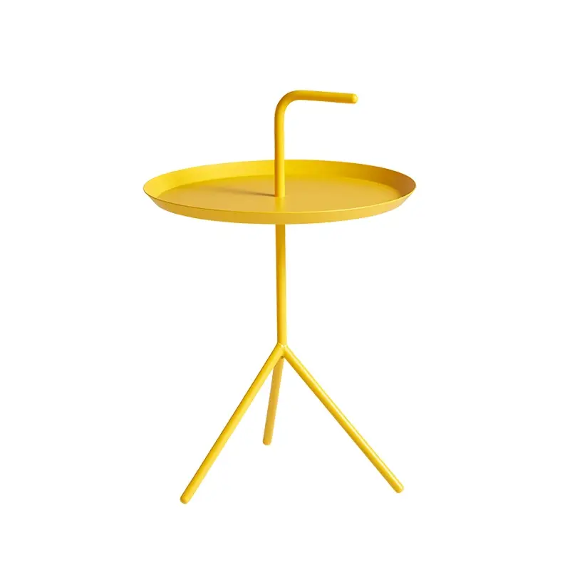 Table d&rsquo;appoint guéridon DLM Jaune soleilHAY Produit De Marque
