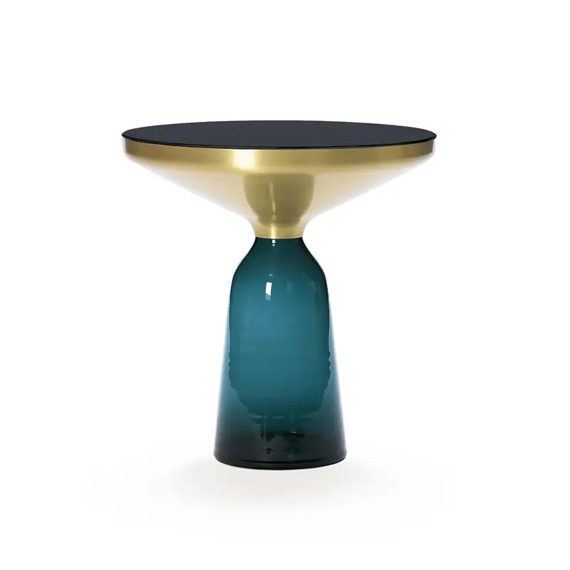 Offre Spéciale Table d'appoint guéridon BELL SIDE TABLE Bleu MontanaCLASSICON