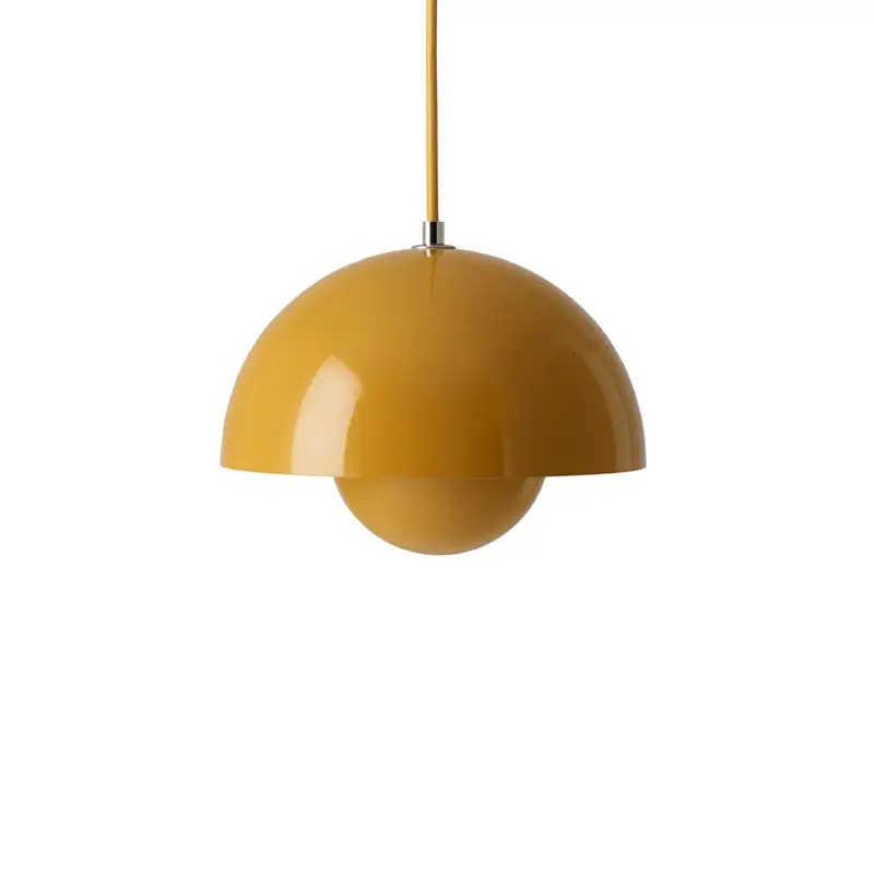 Suspension FLOWERPOT VP1 MoutardeAND TRADITION Nouveauté