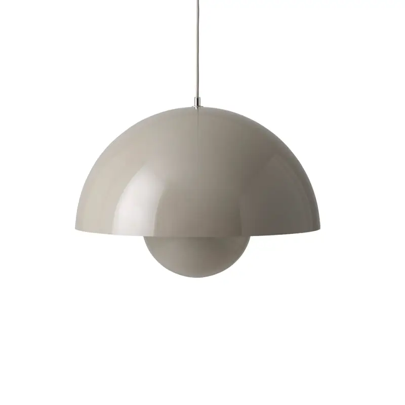 Pendant Light FLOWERPOT VP2 Grey beigeAND TRADITION Commande En Gros
