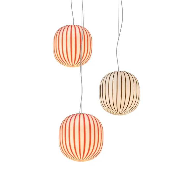 Suspension FILIGRANA CLUSTER C3a Noir, rougeESTABLISHED & SONS Prix Réduit