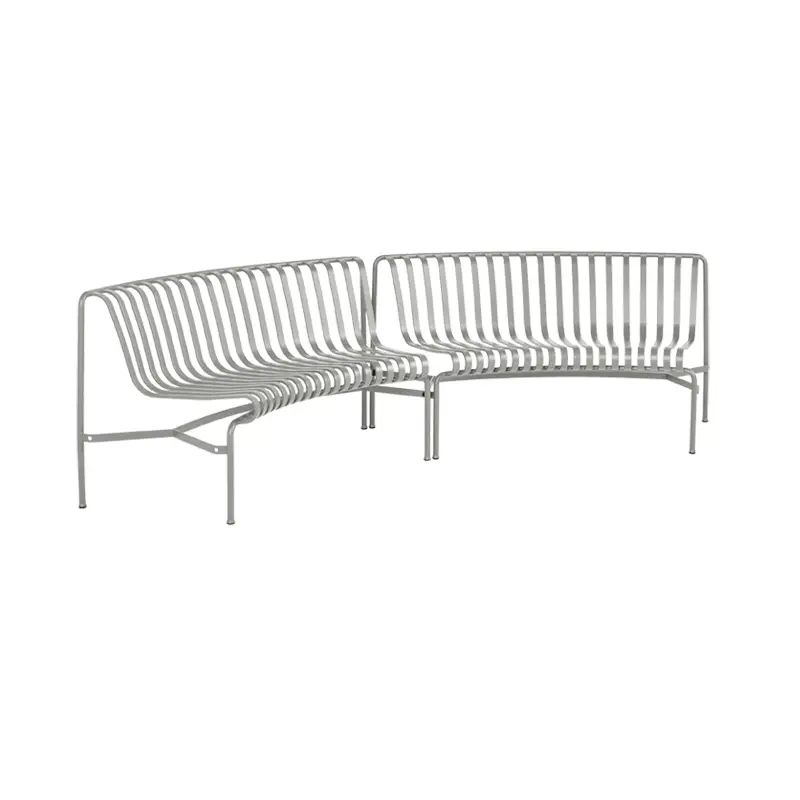 Banc extérieur Banc PALISSADE PARK IN/IN Gris clairHAY Authentique
