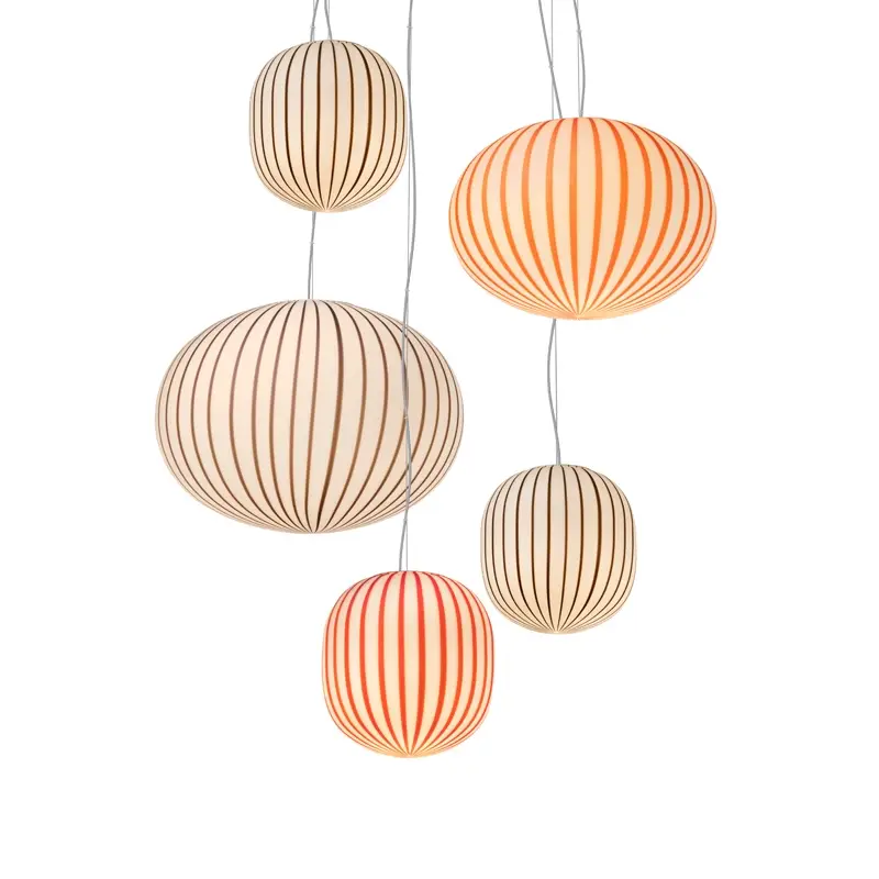 Suspension FILIGRANA CLUSTER C5 Noir, rougeESTABLISHED & SONS Meilleure Vente