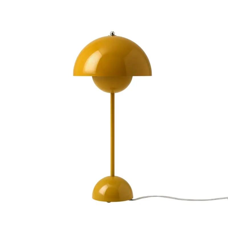 Retour Gratuit Table Lamp FLOWERPOT VP3 MustardAND TRADITION