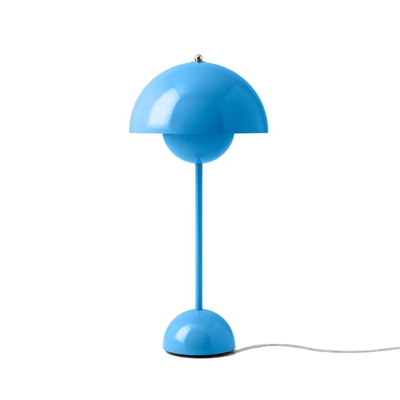 Vente Directe Table Lamp FLOWERPOT VP3 Blue swimAND TRADITION