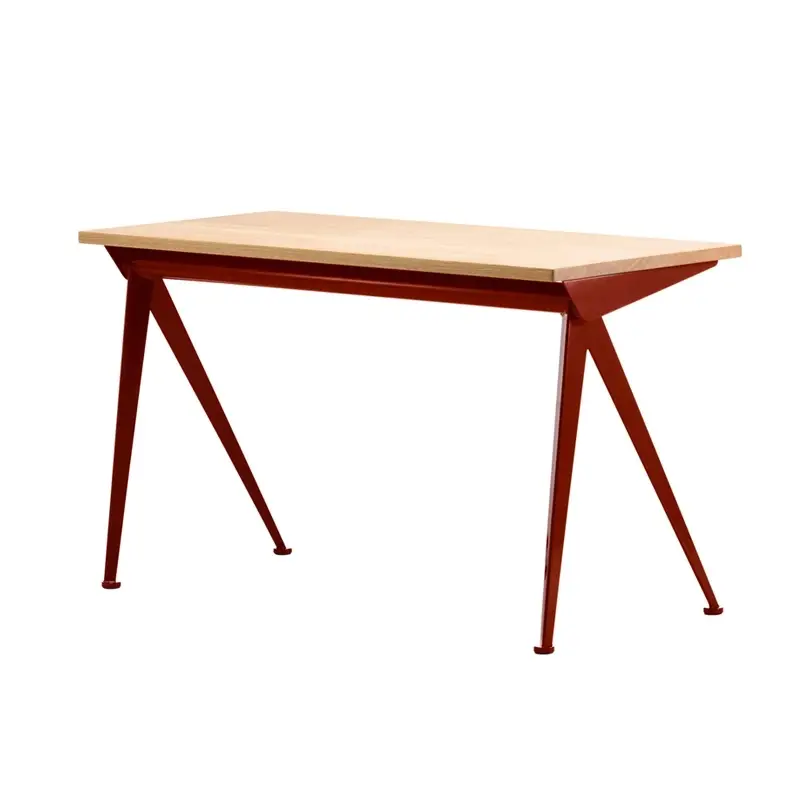 Bureau COMPAS DIRECTION Rouge japonaisVITRA Usine Directe