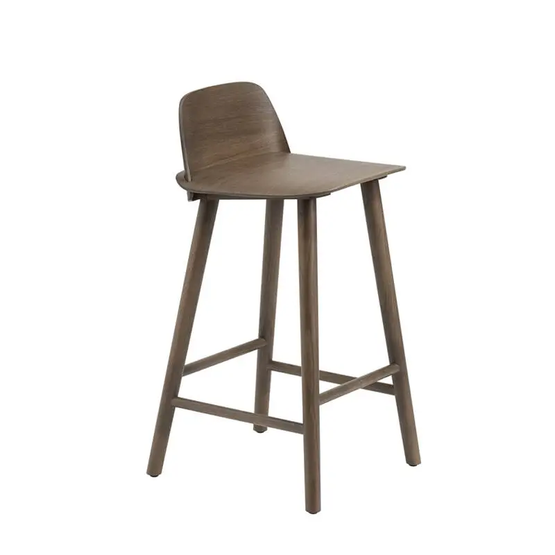 Offre Limitée Bar Stool NERD BARSTOOL Dark brownMUUTO