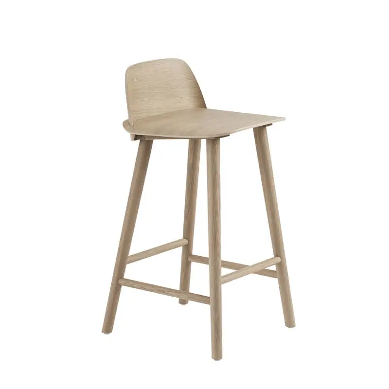 Soldes Tabouret haut NERD BARSTOOL ChêneMUUTO