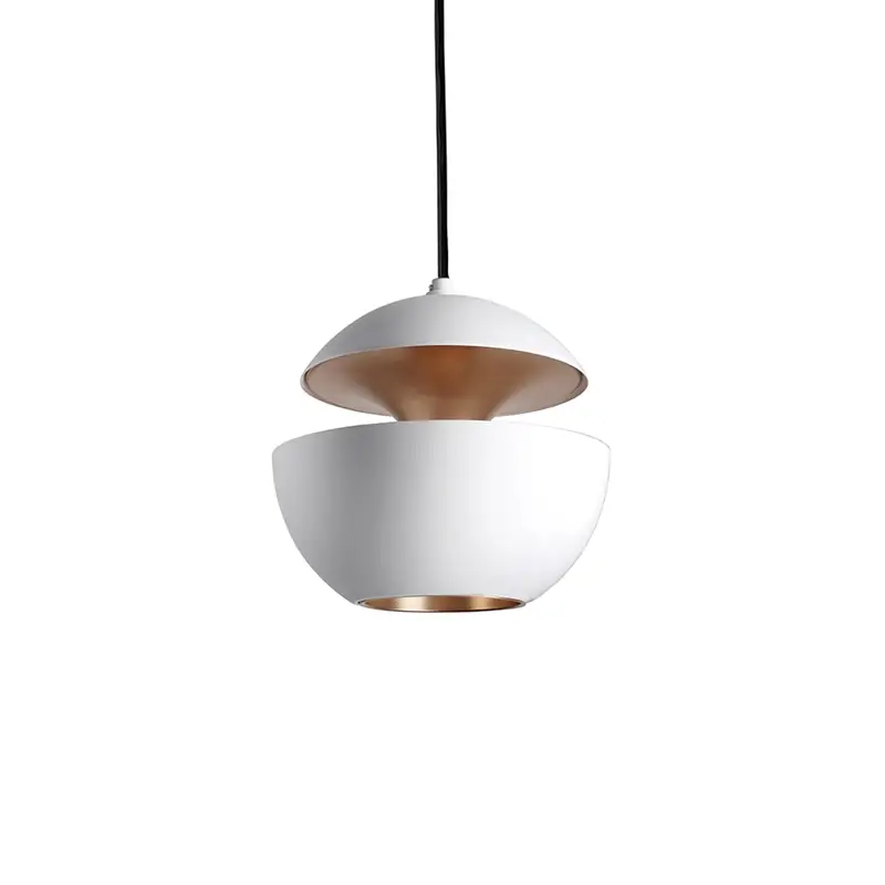 Suspension HERE COMES THE SUN 175 Blanc & cuivreDCW EDITIONS Pas Cher