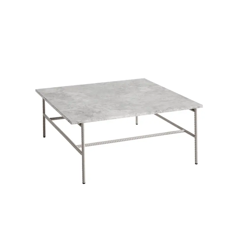 Table basse REBAR 80x84 Marbre gris/ grisHAY Commander Maintenant