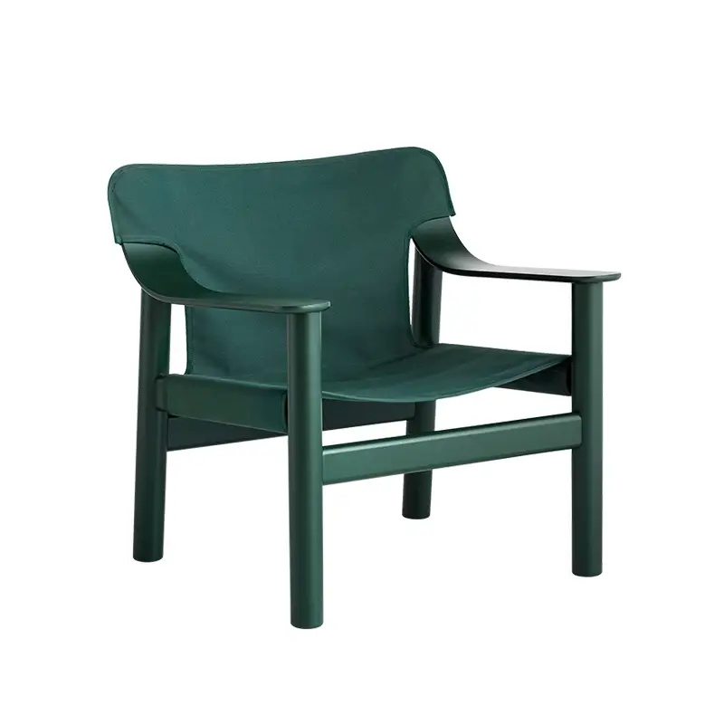 Fauteuil BERNARD Toile Vert foncéHAY Produit De Marque