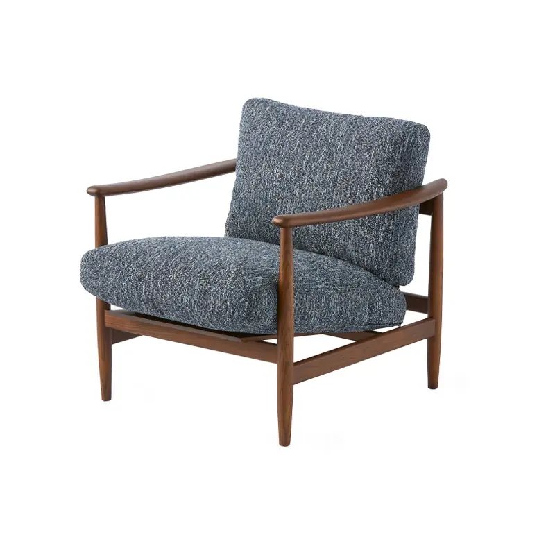 Dernière Chance Fauteuil TODD Boho bleu foncéPOLSPOTTEN