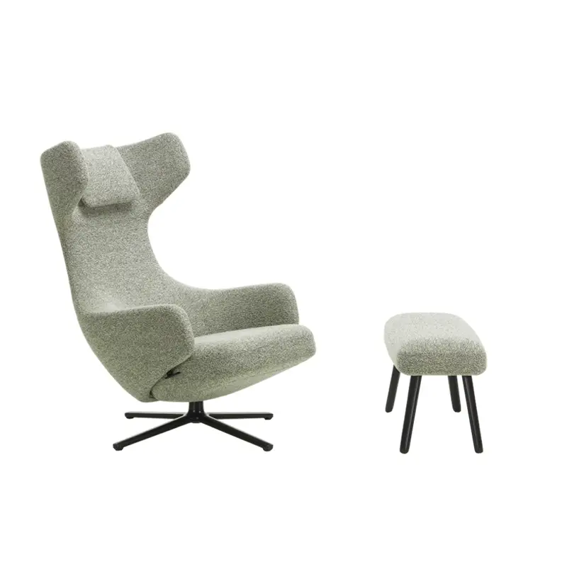 Fauteuil GRAND REPOS & PANCHINA Nubia 09 ivoire/forêtVITRA Meilleure Vente