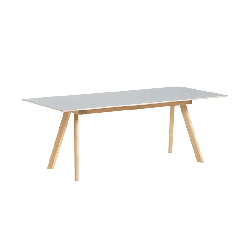Remise Table CPH 30 EXTENDABLE Lino gris/ chêne vernis à base d'eauHAY