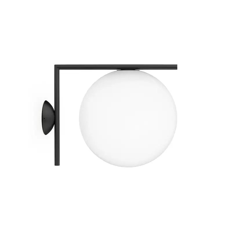 Offre Du Jour Wall light IC C/W2 OUTDOOR BlackFLOS