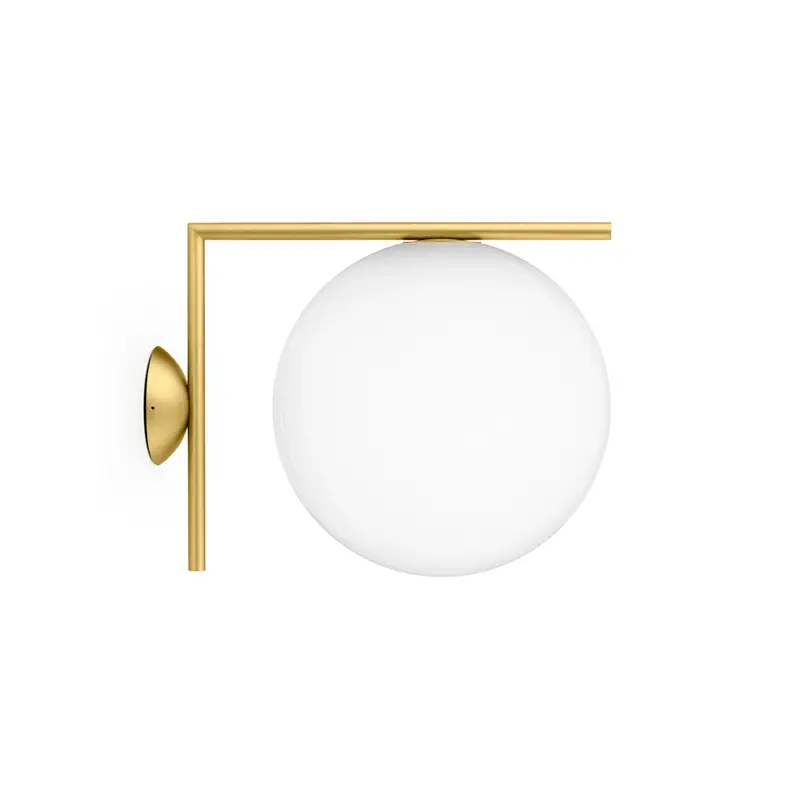 Wall light IC C/W2 OUTDOOR BrassFLOS Commander Vite
