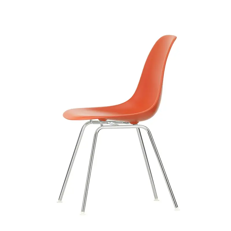 Solde Dining Chair EAMES PLASTIC CHAIR DSX Poppy red REVITRA