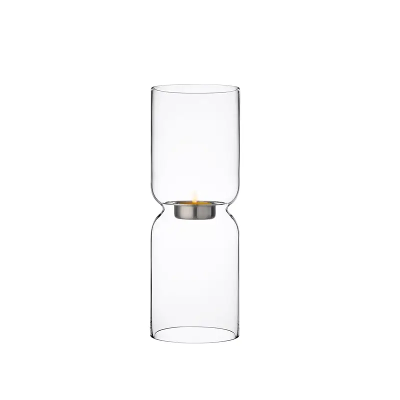 Vente Directe Photophore, bougeoir et bougie Bougeoir LANTERN small TransparentIITTALA