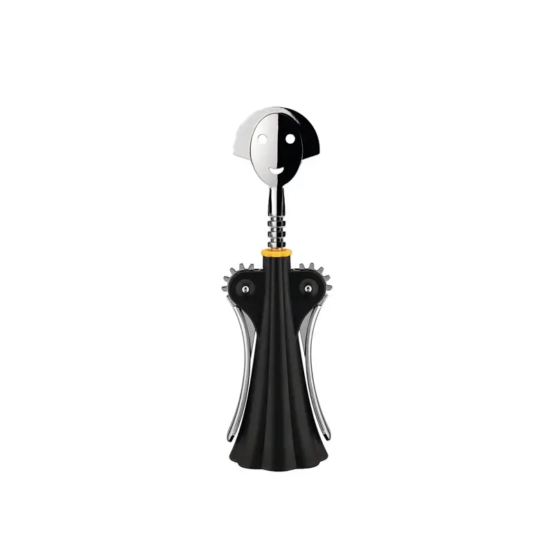 Prix Cassé Kitchen Accessory ANNA G. Black corkscrewALESSI